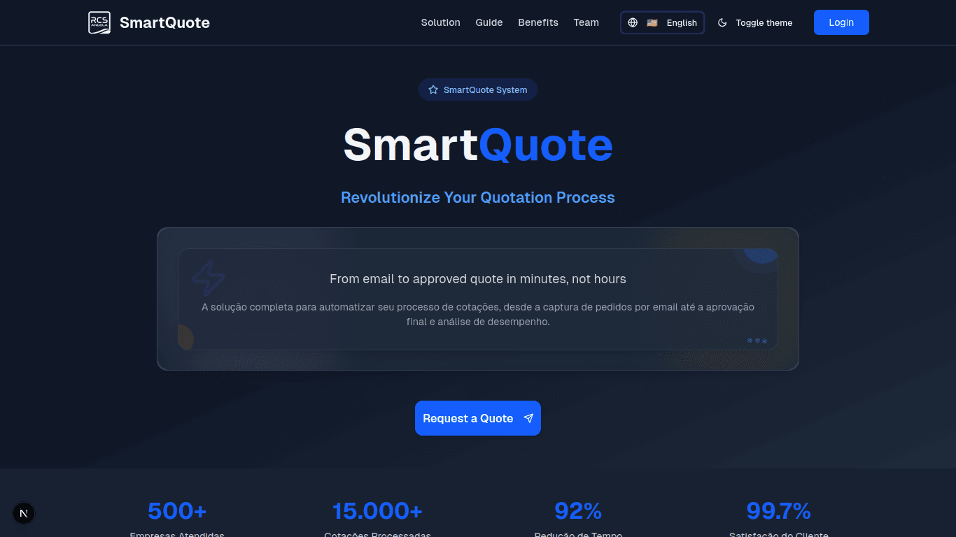 SmartQuote screenshot 1
